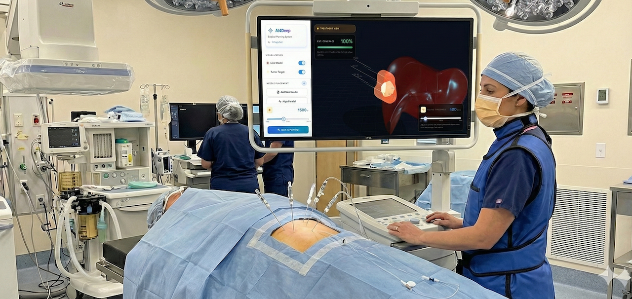 Intra-operative assistance visualization